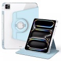 Cover-Discount - iPad Air / Pro 11 2in1 drehbare Hülle mit Rückseite + Deckel, Weiss Bunt,