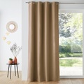 Blickdichter Vorhang Taïma Unisex Braun 145x220 cm