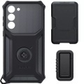 Samsung Rugged Gadget Case Backcover Samsung Galaxy S23 Schwarz, Titan