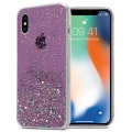 Hülle für Apple iPhone XS MAX TPU Silikon mit funkelnden Glitter