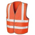 Core Warnweste Unisex Orange L
