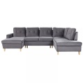 Schlafcouch aus Samtstoff Modern LERUM Schlafcouch aus Samtstoff Modern LERUM