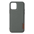Dux Ducis - iPhone 12 Pro Max Hybrid Hülle TPU Bumper + Nylon Rückseite - Grau / Schwarz