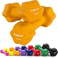 Movit, Profi Neopren Hanteln 2er Set Unisex Orange 1.5KG
