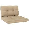 vidaXL Palettensofa-Kissen 2 Stk. Beige