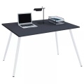 VCM - Schreibtisch Computertisch Bürotisch Skandanivischer Retro Look Salia, One Size, Anthrazit
