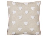Dekokissen Aus Baumwolle Modern Gazania Unisex Light Beige S/M