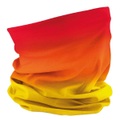 Schlauchschal Mit Farbverlauf, Erwachsene Herren Rot Bunt ONE SIZE