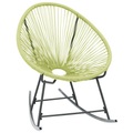 vidaXL Outdoor-Acapulco-Stuhl Poly-Rattan Grün