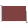 vidaXL Ausziehbare Seitenmarkise 60×300 cm Braun