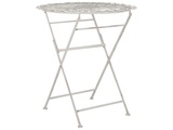 Beliani, Gartentisch aus Eisen Retro STIFFE Gartentisch aus Eisen Retro STIFFE