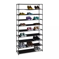 Northix - Schuhregal mit Stoffebenen, 158CM