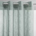 Vorhang Nyong Mit Ösen Unisex Grün 140x350CM