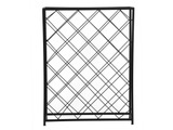 Weinregal für 32 Flaschen - Metall - B 55 x H 71 cm - Schwarz - BOLINAR Weinregal für 32 Flaschen - Metall - B 55 x H 71 cm - Schwarz - BOLINAR