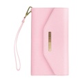 iDeal of Sweden iPhone Xs / X 2in1 Leder Tasche + Hülle Mayfair Clutch Rosa (IDMC-I8-51)