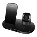 3-in-1 Ladestation Swissten Schwarz