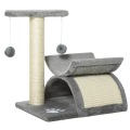 PawHut - Kratzbaum, One Size, Grau