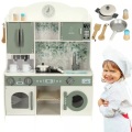 Pricenet - Holzküche MDF LULILO Saliko mit Espressomaschine