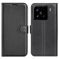 Cover-Discount - Xiaomi 15 Leder Etui Hülle, Schwarz