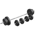 Sz-curlhantelset Unisex Schwarz 70KG