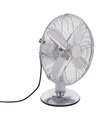 Beliani Tischventilator Metall silber 42 cm WENSUM