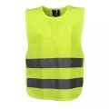 Weste Mit Fluoressents-gummiband Und Reflektoren Unisex XL