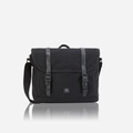 Canvas - Messenger Bag in Schwarz