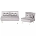 Wohnzimmer Set aus Samtstoff Glamourös VESTFOLD Wohnzimmer Set aus Samtstoff Glamourös VESTFOLD
