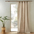 Vorhang Aaja Unisex Beige 140x220cm