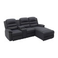 Ecksofa Relaxsofa - Ecke Rechts - Stoff - Anthrazit - MACEDONIA Ecksofa Relaxsofa - Ecke Rechts - Stoff - Anthrazit - MACEDONIA