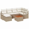 vidaXL, VidaXL - Modulare möbel poly-rattan, One Size, Beige