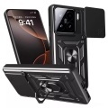 Cover-Discount - Xiaomi 15 Armor Case mit Kickstand, Schwarz