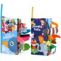 Activity-board - Baby Buch 2Pcs, Touch Buch Baby,Interaktives Baby Buch,3D Malbuch,Ausgestopftes Buch,Knisterbuch Spielzeug,Ruhiges Buch, One Size, Multicolor