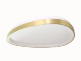 LED-Deckenleuchte mit variabler Intensität - Design-Optik - Aluminium & Metall - L. 65 - Goldfarben - GRANBY LED-Deckenleuchte mit variabler Intensität - Design-Optik - Aluminium & Metall - L. 65 - Goldfarben - GRANBY