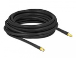DeLOCK - Antennenkabel - SMA (S) bis SMA (R) - 7.5 m - Koax - Schwarz