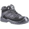 Sicherheitsschuhe 257, Wildleder Damen Schwarz 41