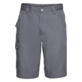 Workwear Twill Shorts Cargoshorts Unisex Grau W44