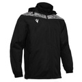 Macron, Winddichte Jacke Lahti Shower Unisex Schwarz/Weiss L