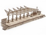 Ugears, Ugears - Konstruktionsspiel 3D Gare - 196 Teile - Beige