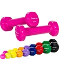Movit, Profi Vinyl Hanteln 2er Set Unisex Pink 0.5KG