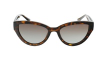 Polarisierte Sonnenbrille Mit Etui Damen Erdbraun ONE SIZE