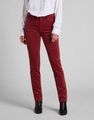 LEE, Elly Cord Jeans Damen Rot L33/27