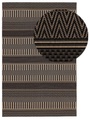 In- & Outdoor-Teppich Naoto Beige/Schwarz In- & Outdoor-Teppich Naoto Beige/Schwarz