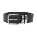 Noah Doppelmetallschlaufe Gürtel Herren Schwarz 32
