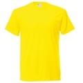 Kurzarm Freizeit Tshirt Herren Gelb L