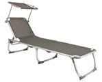 Sonnenliege Kiso Unisex Grau ONE SIZE