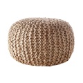 LA REDOUTE INTERIEURS, Runder Sitzsack BISHO, geflochtene Jute