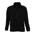 Outdoor Fleece Jacke North Herren Schwarz 4XL