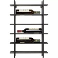 Kare Design, KARE Design - Weinregal Cape Town 45x68, One Size, Schwarz