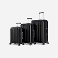 Kapstadt Kofferset 4 Rollen Unisex Schwarz ONE SIZE